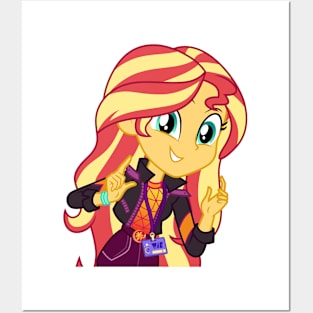 Backstage Sunset Shimmer 2 Posters and Art